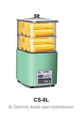 8L 전자 상업용 옥수수 찜통
